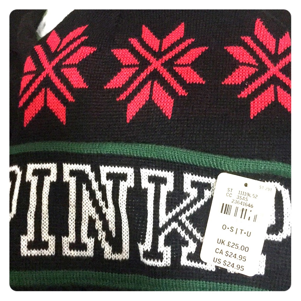 Pink beanie